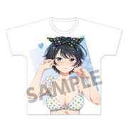 彼女、お借りします フルグラフィックTシャツ XLサイズ 水着 Ver. 更科瑠夏 [キャラクターグッズ]