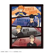 ハイキュー！ ファスナー付 6ポケットクリアファイル アニメ [キャラクターグッズ]