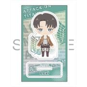 進撃の巨人×ぱすきゃら アクリルスタンド リヴァイ [キャラクターグッズ]