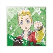 東京リベンジャーズ パステルクレヨンアートシリーズ スクエア缶バッジ 花垣武道 [キャラクターグッズ]