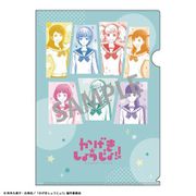 かげきしょうじょ！ シングルクリアファイル ラインアート [キャラクターグッズ]