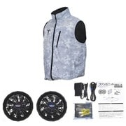 ベスト空調ファンユニットセットM [スノー CAMO]