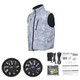 ベスト空調ファンユニットセットLL [スノー CAMO]