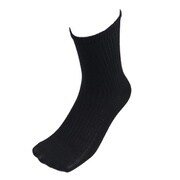 やわらかFITソックス 3足組 R-9024 ブラック F