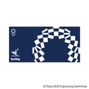 Z-20OLP-01010 [TOKYO2020 OFFICIAL LICENSED PRODUCT ビーチタオル サーフィン （東京2020オリンピックスポーツピクトグラム） ネイビー]