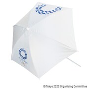 Z-20OLP-02020 [TOKYO2020 OFFICIAL LICENSED PRODUCT ビーチパラソル （東京2020オリンピックエンブレム） ホワイト]