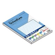 スクールライン 5mm方眼罫 実線入 5色組 LS10X5