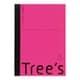UTR3AP [Tree's B5 A罫30枚 ピンク 1冊]