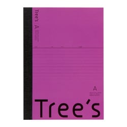 Tree's B5 A罫30枚 パープル 1冊 UTR3APU