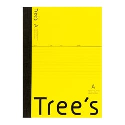 Tree's B5 A罫30枚 イエロー 1冊 UTR3AY