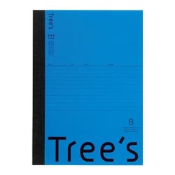 Tree's B5 B罫30枚 ネイビー 1冊 UTR3BNB