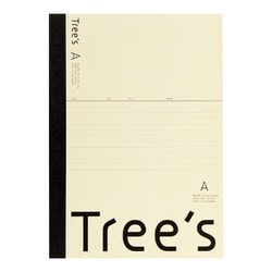 Tree's A4 A罫40枚 クリーム 1冊 UTRAA4C