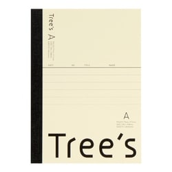 Tree's A6 A罫48枚 クリーム 1冊 UTRAA6C