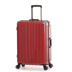 スーツケース ALUMINUM FRAME（アルミニウムフレーム）旅行日数目安：4～7泊 62L TSAロック搭載 AYB-4803-24 レッド