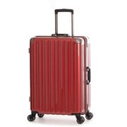 スーツケース ALUMINUM FRAME(アルミニウムフレーム)旅行日数目安:4~7泊 62L TSAロック搭載 AYB-4803-24 レッド
