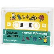 限定 OSM オサムグッズカセットテープメモ トラベル M05402