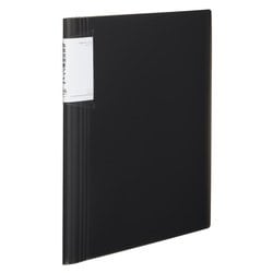 取扱説明書ファイル 固定式 ノビータ A4 16ポケット 黒 ラ-NVT520D