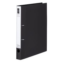 Dリングファイル スムーススタイル A4 200枚 ダークグレー フ-UDS420DM