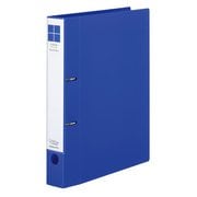 Dリングファイル スムーススタイル A4 300枚 青 フ-UDS430B