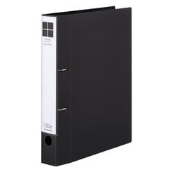 Dリングファイル スムーススタイル A4 300枚 ダークグレー フ-UDS430DM