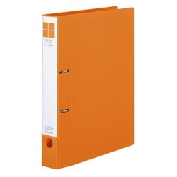 Dリングファイル スムーススタイル A4 300枚 オレンジ フ-UDS430YR