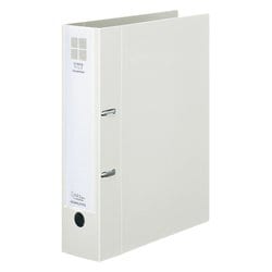 Dリングファイル スムーススタイル A4 500枚 オフホワイト フ-UDS450W