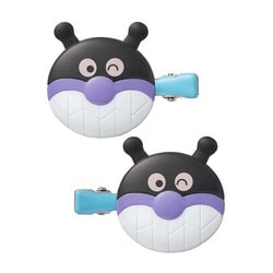 アンパンマンヘアアクセサリー まえがみクリップ（ばいきんまん）