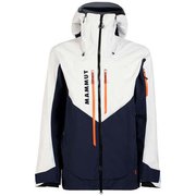 ラ リスト プロ ハードシェル フーデット ジャケット メン La Liste Pro HS Hooded Jacket Men 1010-28240 50356 marine-white Lサイズ(日本：XLサイズ) [スキーウェア ジャケット メンズ]