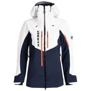 ラ リスト プロ ハードシェル フーデット ジャケット ウィメン La Liste Pro HS Hooded Jacket Women 1010-28250 50356 marine-white Mサイズ(日本：Lサイズ) [スキーウェア ジャケット レディース]