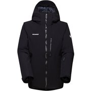 ストーニー ハードシェル サーモ ジャケット メン Stoney HS Thermo Jacket Men 1010-28170 0047 black-white Lサイズ(日本：XLサイズ) [スキーウェア ジャケット メンズ]