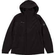 トロヴァット 3 イン 1 ハードシェル フーデット ジャケット アジアンフィット メン Trovat 3 in 1 HS Hooded Jacket AF Men 1010-29180 0052 black-black Mサイズ(日本：Lサイズ) [アウトドア 防水ジャケット メンズ]