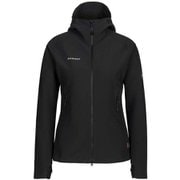マクン ソフトシェル フーデット ジャケット アジアンフィット ウィメン Macun SO Hooded Jacket AF Women 1011-00801 0001 black XSサイズ(日本：Sサイズ) [アウトドア ソフトシェルジャケット レディース]