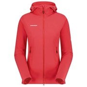 マクン ソフトシェル フーデット ジャケット アジアンフィット ウィメン Macun SO Hooded Jacket AF Women 1011-00801 3500 sunset XSサイズ(日本：Sサイズ) [アウトドア ソフトシェルジャケット レディース]