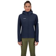 マクン ソフトシェル フーデット ジャケット アジアンフィット ウィメン Macun SO Hooded Jacket AF Women 1011-00801 5118 marine XSサイズ(日本：Sサイズ) [アウトドア ソフトシェルジャケット レディース]