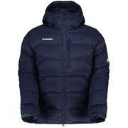 エクセロン インサレーション フーデット ジャケット アジアンフィット メン Xeron IN Hooded Jacket AF Men 1013-00702 5899 marine-white Mサイズ(日本：Lサイズ) [アウトドア ダウンウェア メンズ]