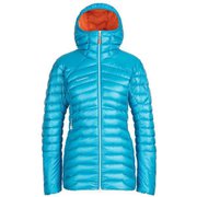 アイガーヨッホ アドバンスド インサレーション フーデット ジャケット ウィメン Eigerjoch Advanced IN Hooded Jacket Women 1013-01670 50383 sky Sサイズ(日本：Mサイズ) [アウトドア ダウンウェア レディース]