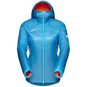 アイガーヨッホ ライト インサレーション フーデット ジャケット ウィメン Eigerjoch Light IN Hooded Jacket Women 1013-02360 50383 sky Mサイズ [アウトドア 中綿ウェア レディース]