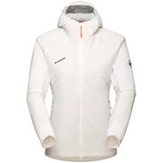 ライム ライト インサレーション フレックス フーデット ジャケット ウィメン Rime Light IN Flex Hooded Jacket Women 1013-02160 0243 white Mサイズ(日本：Lサイズ) [アウトドア ジャケット レディース]