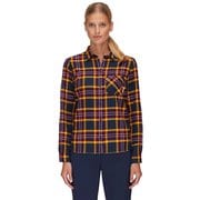 トロヴァット ロングスリーブ シャツ ウィメン Trovat Longsleeve Shirt Women 1015-00710 50510 marine-grape XSサイズ(日本：Sサイズ) [アウトドア シャツ レディース]