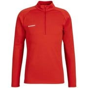 パフォーマンス サーマル ジップ ロングスリーブ アジアンフィット メン Performance Thermal Zip Longsleeve AF Men 1016-00091 3465 magma Mサイズ(日本：Lサイズ) [アウトドア カットソー メンズ]