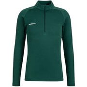 パフォーマンス サーマル ジップ ロングスリーブ アジアンフィット メン Performance Thermal Zip Longsleeve AF Men 1016-00091 4494 dark teal XLサイズ [アウトドア カットソー メンズ]