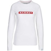 キューディー ロゴ プリント ロングスリーブ Tシャツ アジアンフィット ウィメン QD Logo Print Longsleeve T-shirts AF Women 1016-01040 00472 white PRT2 Mサイズ(日本：Lサイズ) [アウトドア カットソー レディース]