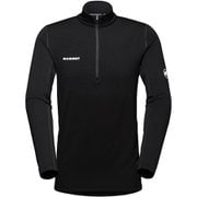 エナジーミッドレイヤーハーフジッププルアジアンフィット メンズ カットソー black（0001） Lサイズ(日本：XLサイズ) 1016-01120