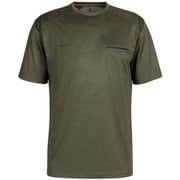 クラシアーノ Tシャツ メン Crashiano T-Shirt Men 1017-01720 4585 iguana melange Sサイズ(日本：Mサイズ) [アウトドア カットソー メンズ]