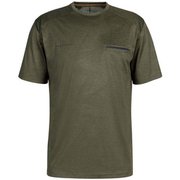 クラシアーノ Tシャツ メン Crashiano T-Shirt Men 1017-01720 4585 iguana melange Mサイズ(日本：Lサイズ) [アウトドア カットソー メンズ]