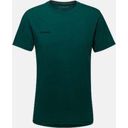 マムート ロゴ Tシャツ メン Mammut Logo T-Shirt Men 1017-07296 40184 dark teal PRT2 Mサイズ(日本：Lサイズ) [アウトドア カットソー メンズ]