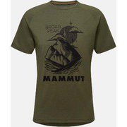マウンテン Tシャツ メン Mountain T-Shirt Men 1017-09847 40150 iguana PRT2 Mサイズ [アウトドア カットソー メンズ]