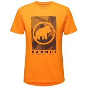 トロヴァット Tシャツ メン Trovat T-Shirt Men 1017-09864 2242 dark radiant PRT2 Mサイズ [アウトドア カットソー メンズ]