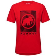 トロヴァット Tシャツ メン Trovat T-Shirt Men 1017-09864 3658 magma PRT2 Mサイズ(日本：Lサイズ) [アウトドア カットソー メンズ]