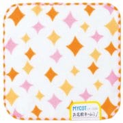 日本製 タオルチーフ スターライト オレンジ